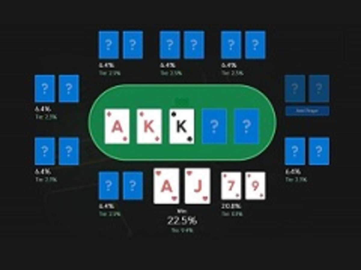 Покер калькулятор диапазонов онлайн математика ставок спорт